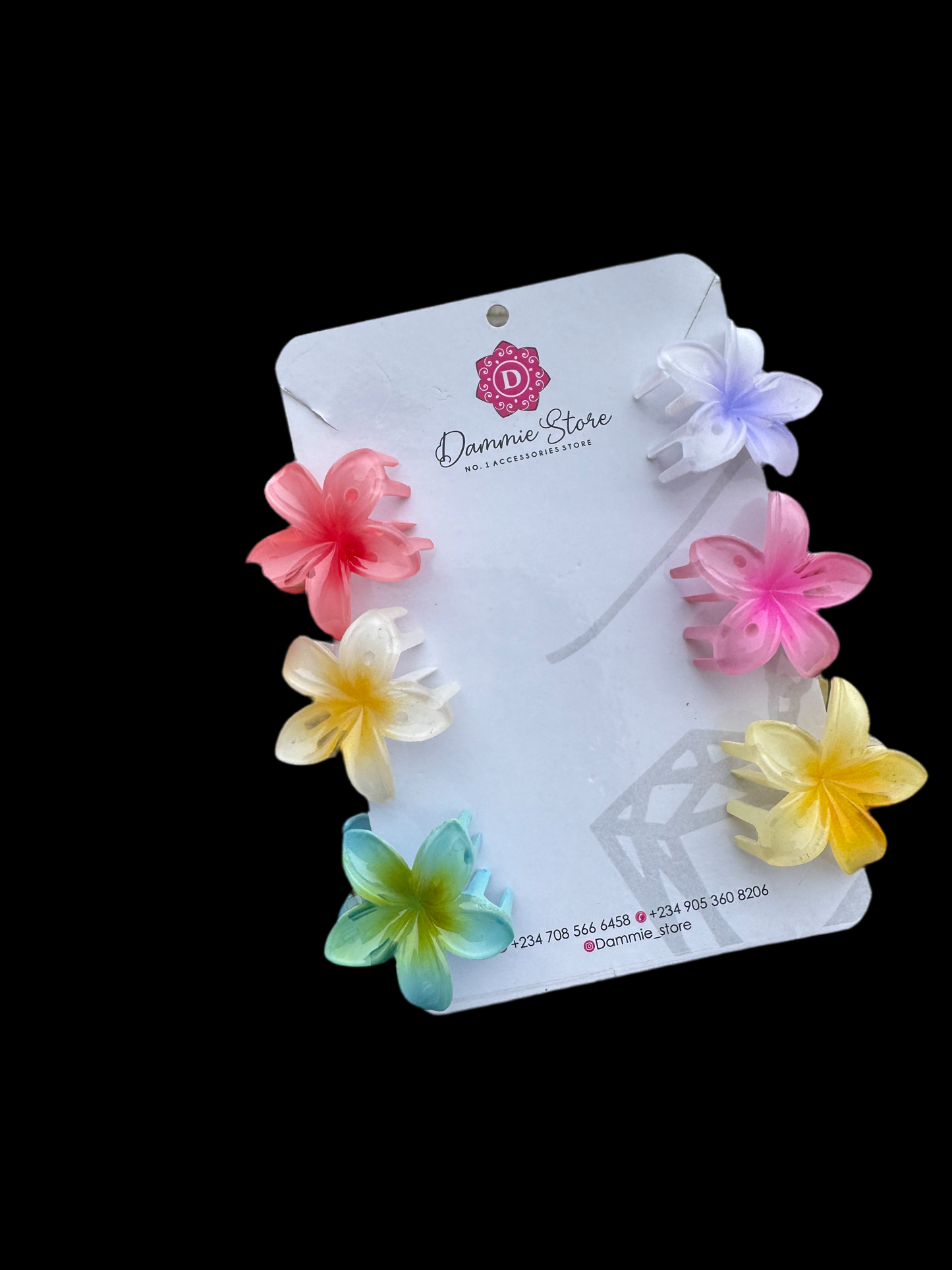 Mini Flower Hairclips