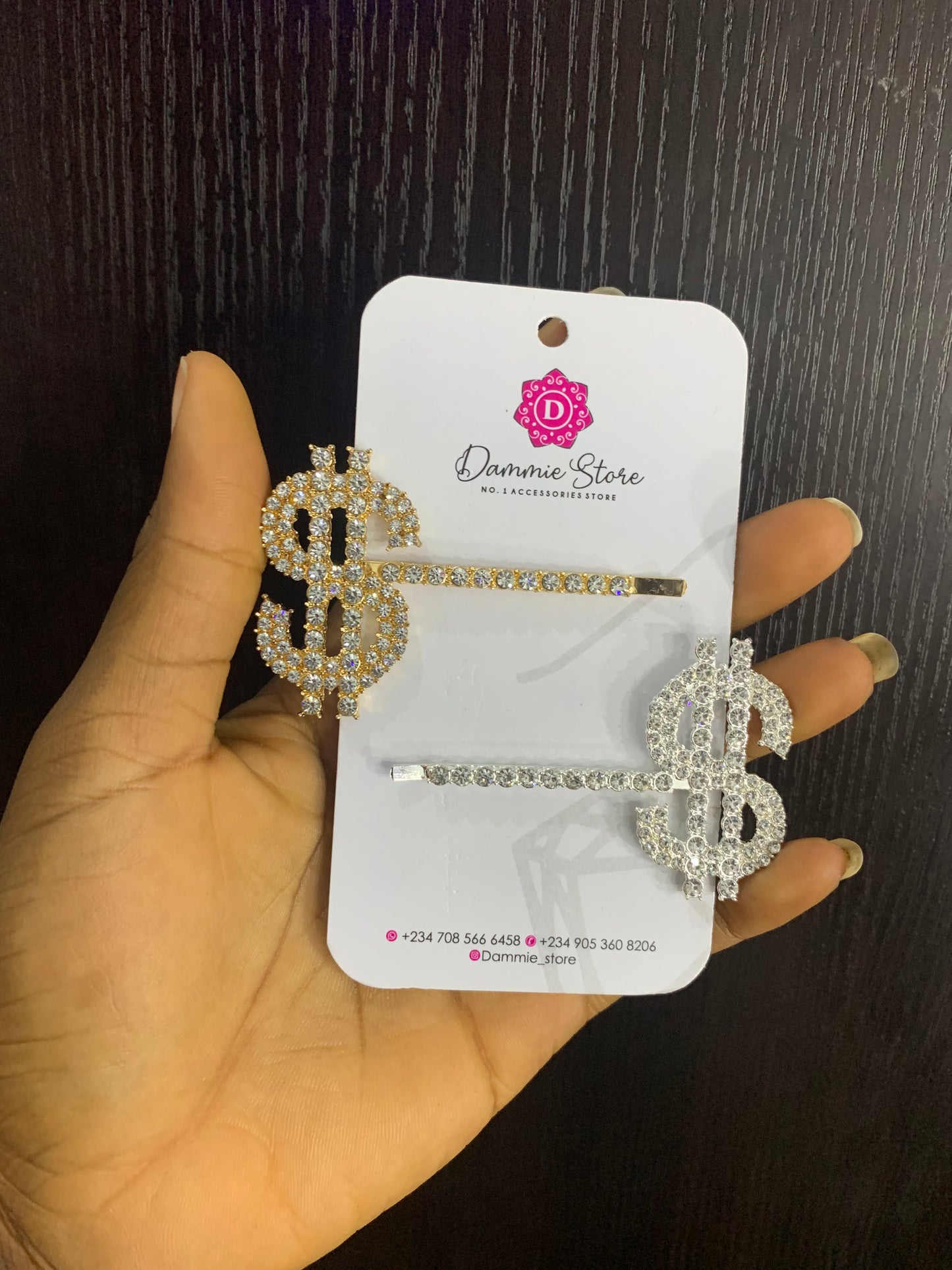 Rhinestone $$ Hairclips