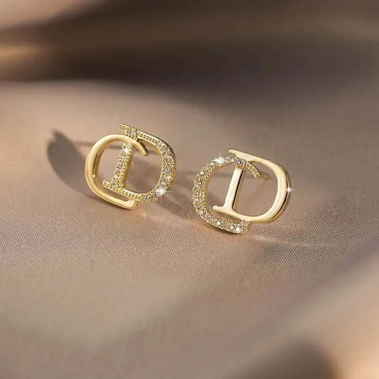 CD earrings